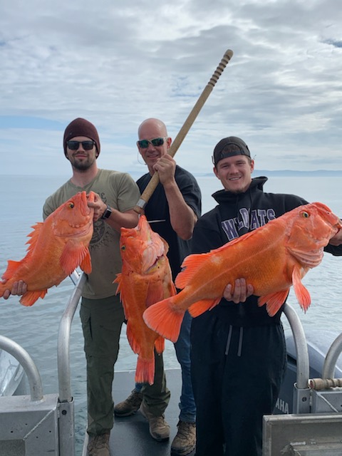 Best Father’s Day Gift Ideas – Kodiak Island Fishing Trips: A father is fishing with his two sons